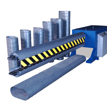 Helix Ovalizer for HVAC Flat Oval Duct Making Machines