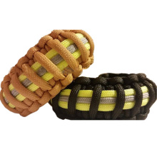 Firefighter Bunker Gear Survival Paracord Bracelet Available for Purchase