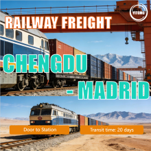 Chengdu to Madrid Railway Freight Service