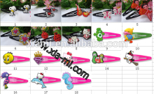 sweet style cute hello kitty shape soft pvc hair pin