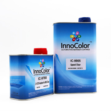 Прозрачное пальто хорошего качества Innocolor 2K Speed ​​Clear Coat