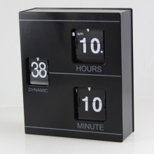 Black Book Flip Clock for Decorating