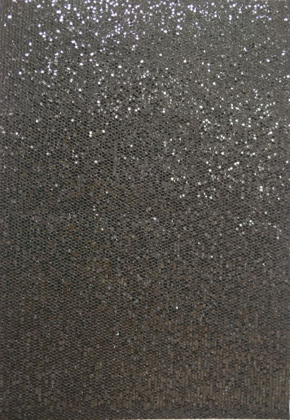 Cuero de la PU del brillo para el casquillo Glitter PU Leather for Cap