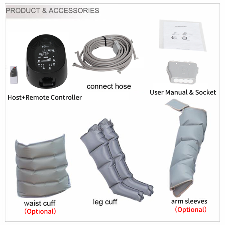 blood circulation machine dvt physiotherapy rehabilitation therapy supplies leg arm sleeve feet massager rapid reboot
