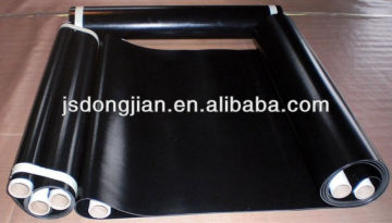 Anti-static PTFE teflon coated black kevlar fabric