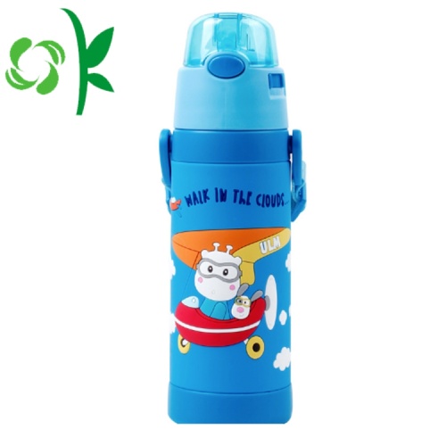 3D SIlicone Cartoon Sleeve Kinderen Drinkfles Mouw