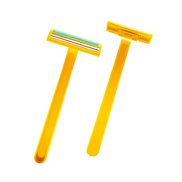 Hanging Card Package Men Plastic Safety Twin Blade Disposable Razor