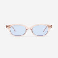 Retro narrow Acetate Unisex Sunglasses