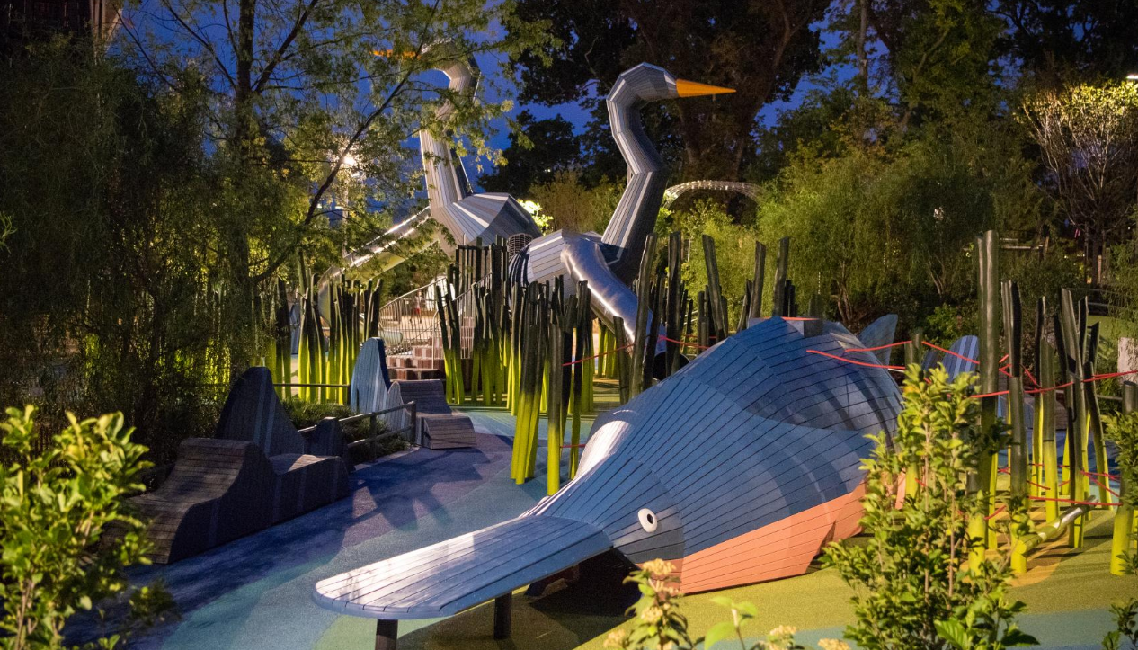 Outdoor Playground Facility Amusement