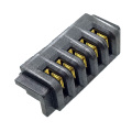 2.50 PASOS BATERÍA DE 5 PINES CONECTOR HEMBRA 180 °