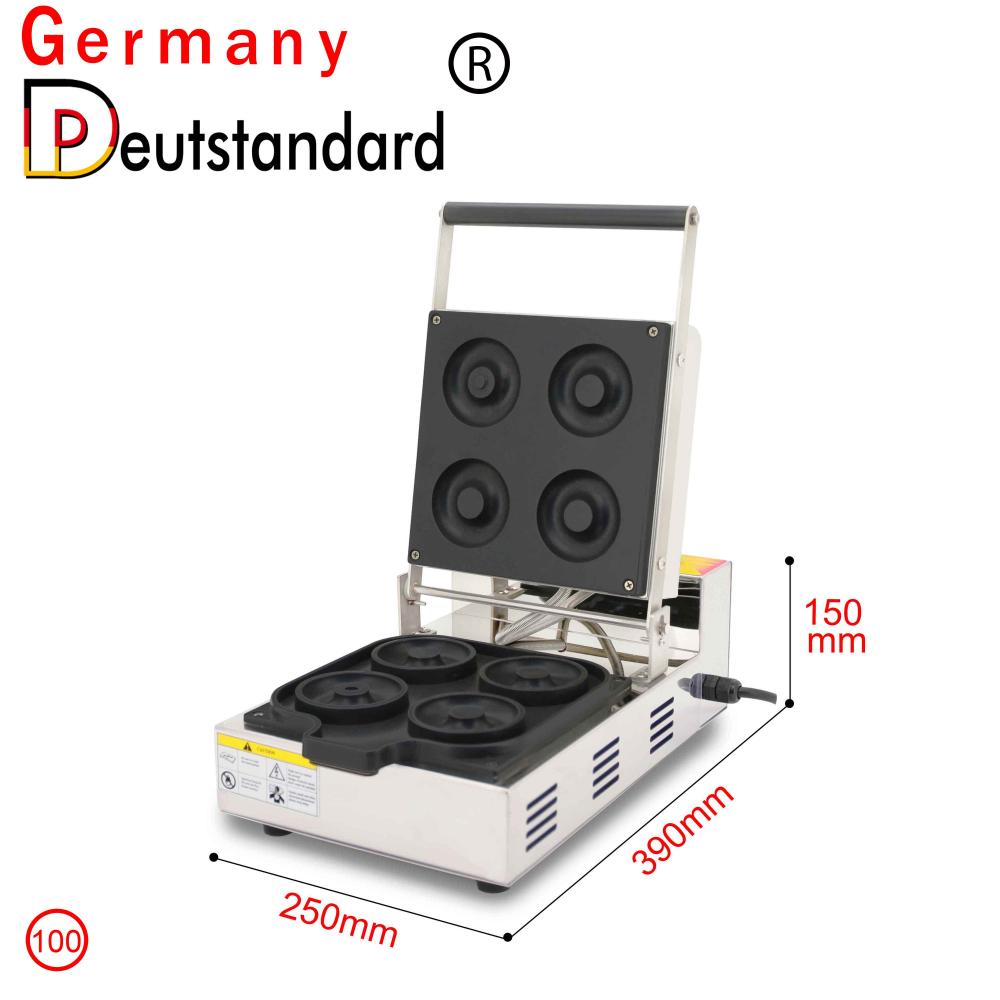 Gut verkaufte Donutmaschine Waffeleisen Snackmaschinen mit Edelstahl