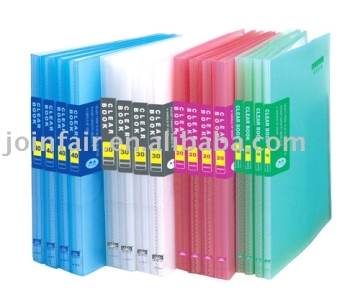 Display book,Transparent display book,PP clear book,clear book,clear display book,display pocket