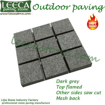 Granite cobblestone driveway mats