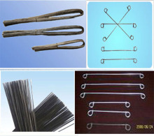 Double loop baling wire