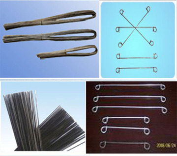 Double loop baling wire