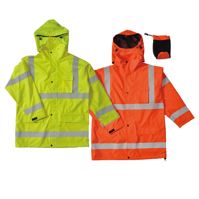 Hi-vis Waterproof Rain Coat