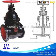 a216 wcb cast iron/ electric actuated /soft seal/ water/ gate valves