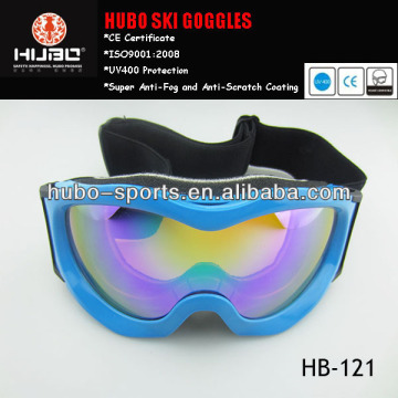 New stylish REVO lens snow goggles anti fog safety goggles