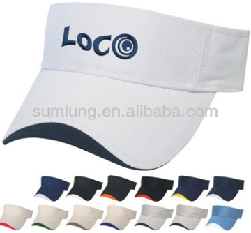 Brushed Cotton Custom Visors