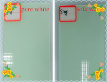 3mm 4mm 5mm 6mm High quality white lacquered glass, pure white lacobel glass