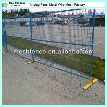 Roadside temporary safety guard fencing for canada market