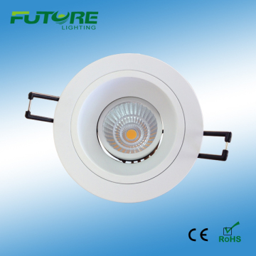 led recessed downlight dimmable 9w gym lighting fixtures