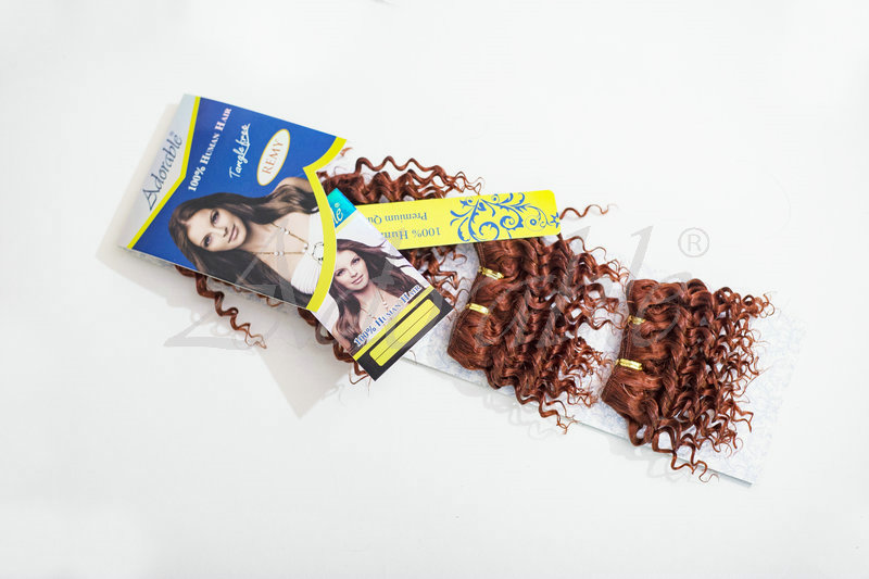 xuchang cheap wholesale 100% Brazilian Virgin Hair High Quality Brazilian Deep Curl color 350 package Human Hair Weave 4 pcs/lot