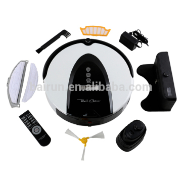 Portable robot vacuum cleaner with mop uv light recharging Factory