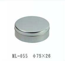 round candle tin
