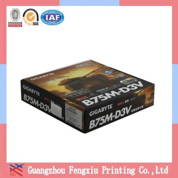 China Wholesale Printed Paper Colored Tuck Top Corrugated Box