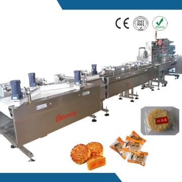 Steady and clean food feeding packing line