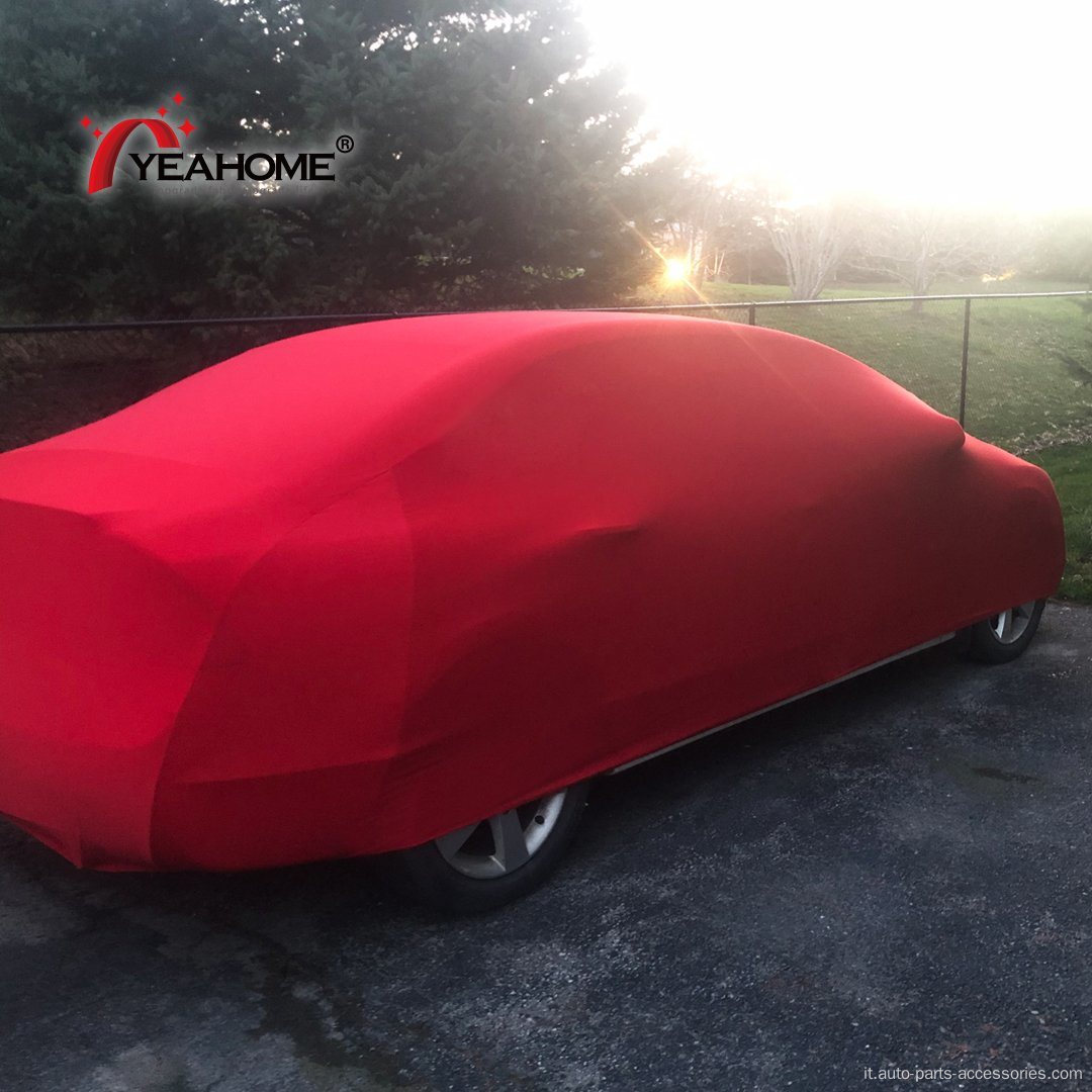 Coperchio di auto a prova di polvere interno elastico elastico di alta qualità