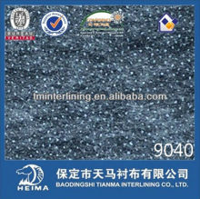 spunbonded nonwoven interlining fabric 9016 for usual thin garments