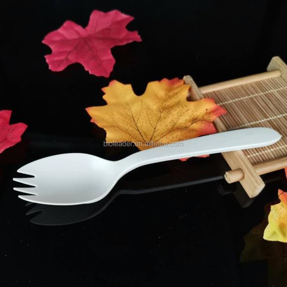 Wholesale Biodegradable Disposable Plastic Cutlery Cornstarch Eco-friendly Cutlery