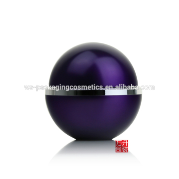 Ball Acrylic Plastic Cosmetic Cream Container