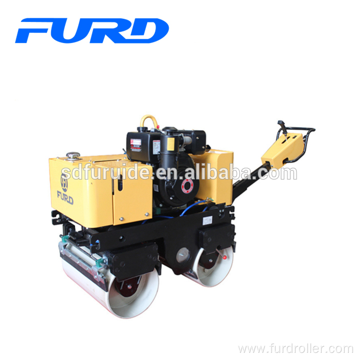 Hydraulic Motor Double Drum Driving Diesel Engine Small Roller (FYL-800C)