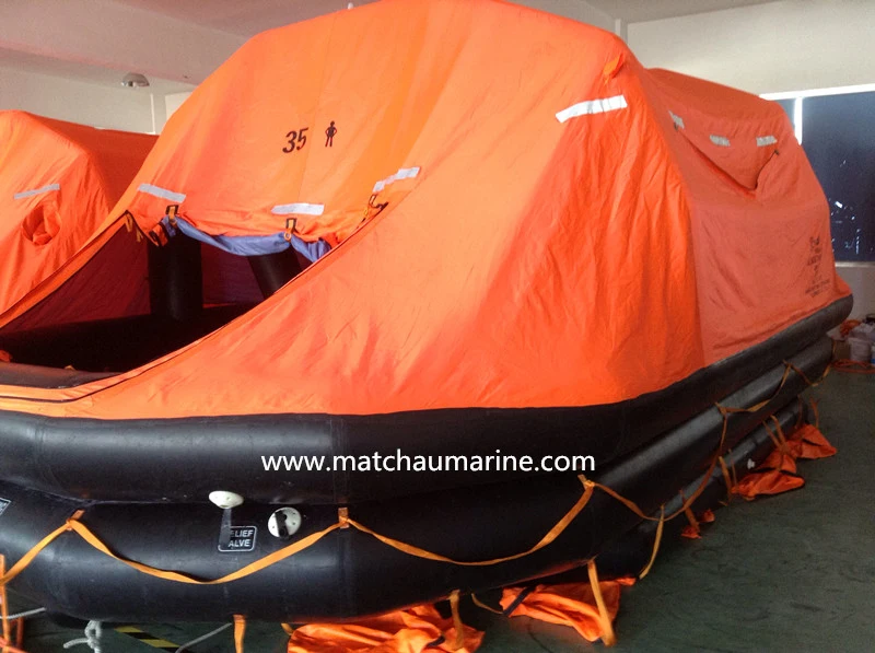 Solas Approved Self-Righting Type Inflatable Life Rafts for 35 Persons