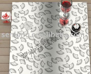 Decorative panel grain hot press plate