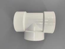 Plumbing projects PVC fittings FLUSH CLEANOUT TEE