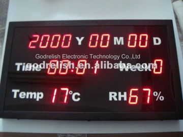 day date calendar clock