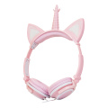 Popular Gift Cute Cat Ears New Wired Headset