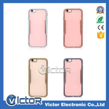 Mobile phone accessories electroplating TPU case for iPhone 6s