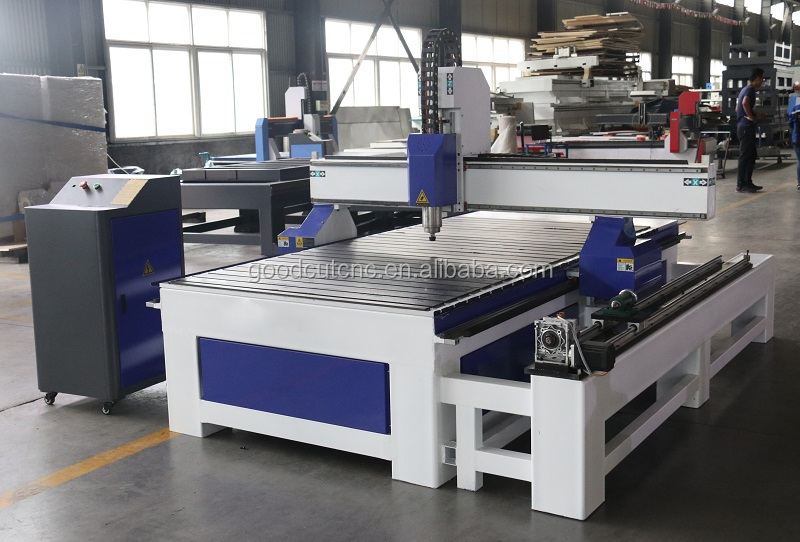 Delicate Appearance 3d cnc 4-axis head gravestone engraving craving wood machine with water cooling spindle