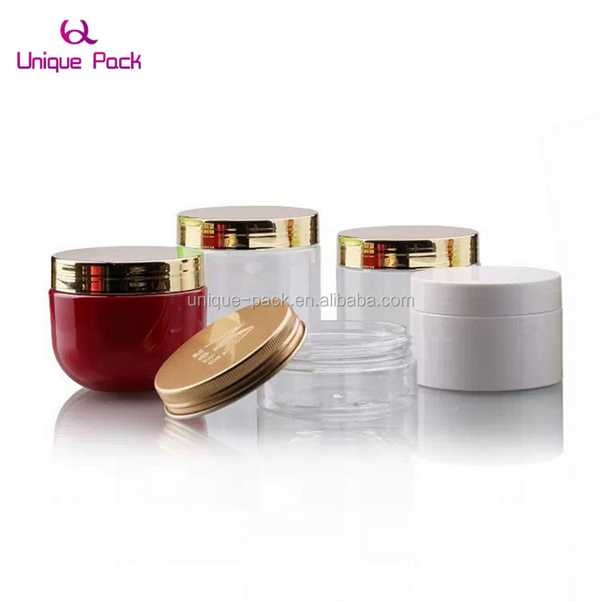 Best Selling Round Empty Cosmetics Cream Plastic Packaging Empty Jar