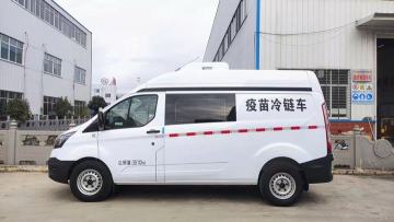 freezer trucks for vaccine transportion