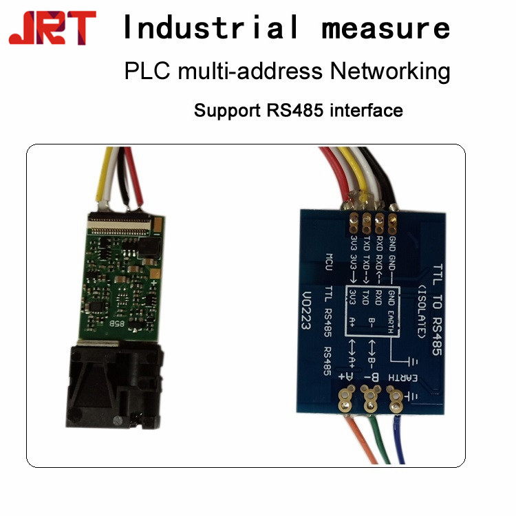 Plc Multi Address Rs485 Short Range Laser Distance Sensor