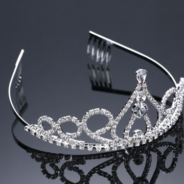 Hot Crystal Princess Tiara Wedding Crown