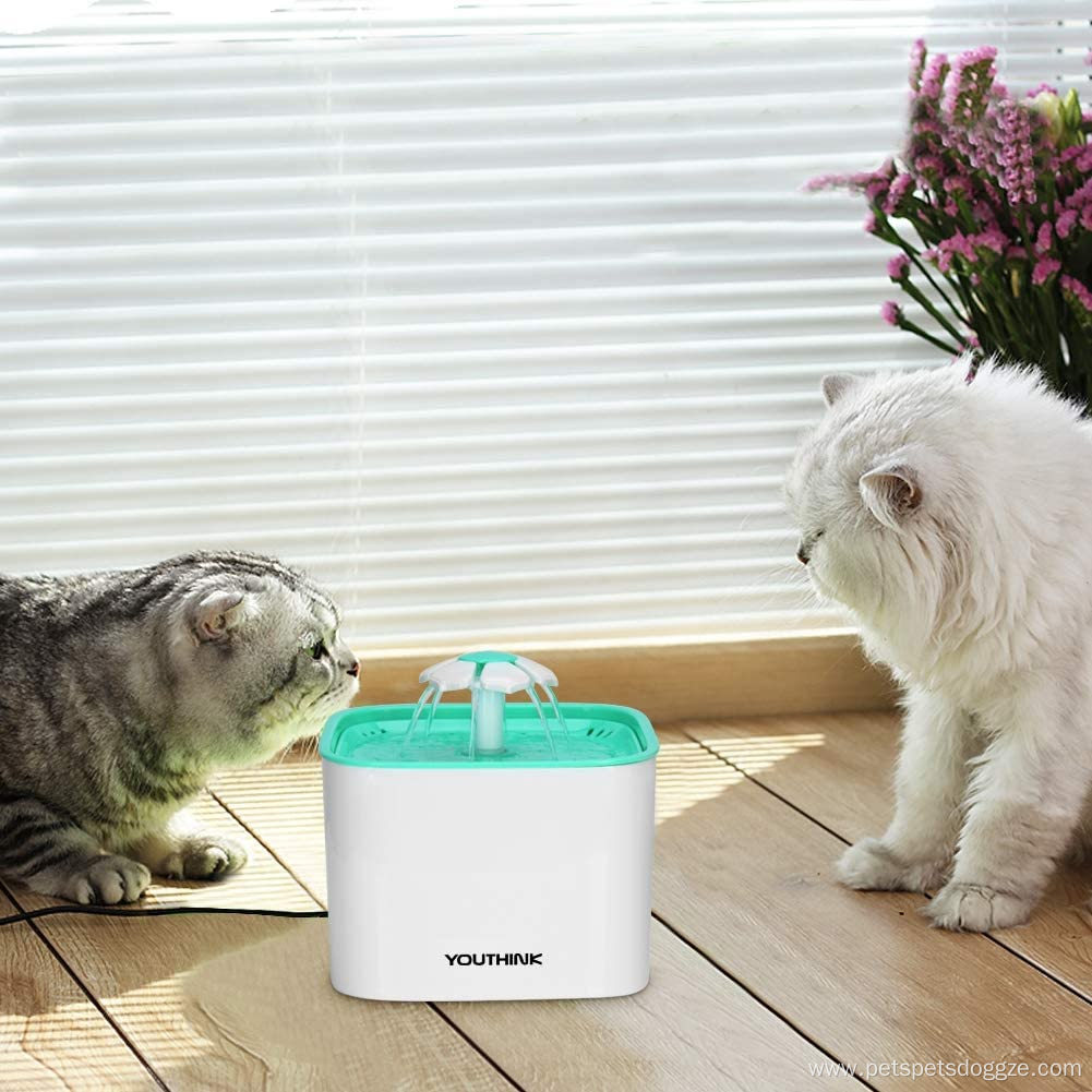 Pet Electric Automatic Quiet Cat Dog Water Fountain
