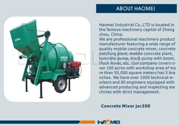 Hot Selling Concrete Mixing machine JZC350