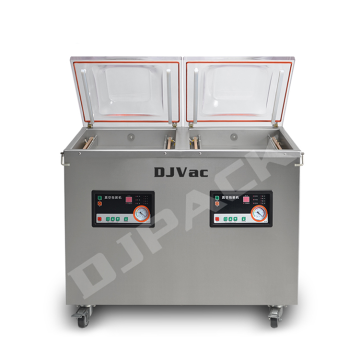 Twins Double Chamber Vegetable Food Vacuum Packaging Machine
